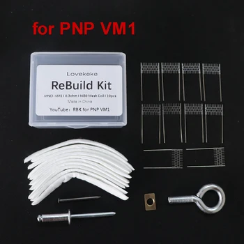 1 Коробка Lovekeke DIY Tool RBK Rebuild Kit для PNP VM1 VM5 VM6 A1 Ni80 с сетчатым сердечником