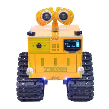 1 ШТ. Программируемый робот Wulibot Mixly + Scratch, автомобиль-робот с двойным графическим программированием, Стандартная версия с камерой