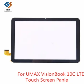 10,1 Дюймов черный для планшета UMAX VisionBook 10C LTE с емкостным сенсорным экраном, ремонт и запасные части 10C LTE UMM240101