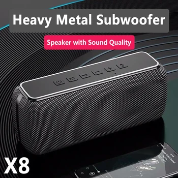 100% XDOBO X8 IPX5 Водонепроницаемая портативная колонка super bass высокой мощности 60 Вт Bluetooth динамик DSP сабвуфер музыкальный центр звуковая панель