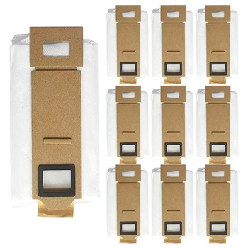 20 Упаковок мешков для пыли, Аксессуары для Xiaomi Roborock S7 T7S T7plus T7S Plus, мешки для пылесоса, Автоматическая станция всасывания