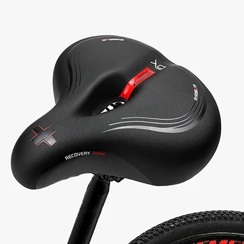 2023 New Electric Bicycle Seats Comfort Big Bum Covers Saddles Elastic Gel сиденье для велосипеда 자전거안장