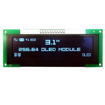 3,1 дюймовый OLED-модуль с широкой температурой -40 градусов и низким энергопотреблением, модуль с матричным экраном, промышленный дисплей
