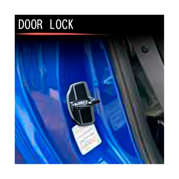 4 Комплекта TRD Дверной Стабилизатор Дверной Замок Протектор Защелки Крышка для Subaru Всех Серий BRZ XV Forester Legacy Outback WRX