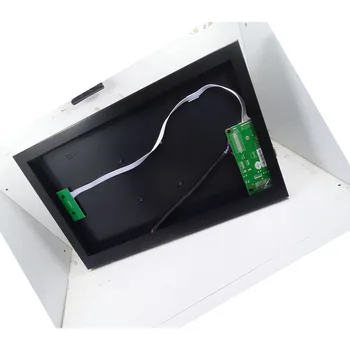 58C Плата контроллера + задняя крышка из металлического сплава, коробка DIY VGA kit для LTN156HT01 15,6 