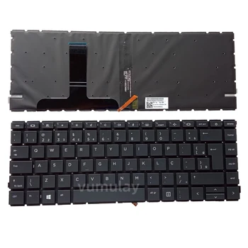 BR Бразильская клавиатура для ноутбука HP ProBook 445 G8 445R G8 440 G8 645 G8 640 G8 С подсветкой