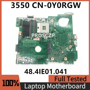 CN-0Y0RGW 0Y0RGW Y0RGW для DELL Vostro V3550 3550 Материнская плата ноутбука 10245-4 48.4IE01.041 PWB: PY8WV HM67 DDR3 100% полностью протестирована В порядке
