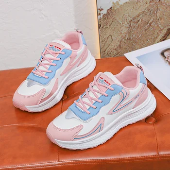 Damyuan Новая женская обувь Для тенниса на воздушной подушке, Женская спортивная обувь, уличная обувь для тренировок на шнуровке, дышащие женские кроссовки, обувь