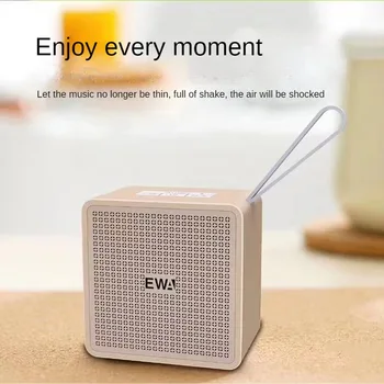 EWA A105 Высококачественный металлический Bluetooth-динамик Беспроводной Bluetooth-звуковой телефон Мини-сабвуфер Bluetooth-динамик Портативный Динамик