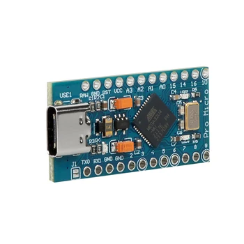 Factory Pro Micro USB C 5V 16MHZ Pro Micro 32U4 5V Платы разработки микроконтроллеров Стабильный интерфейс USB C для ArduIDE