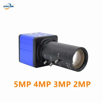 HQCAM 5MP 4MP 3MP 2MP Onvif 6-60 мм Ручной зум-объектив для внутреннего аудиомикрофона Bullet cameH.265 с низким объемом памяти 5-мегапиксельная веб-камера Xmeye APP