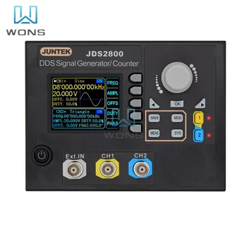 JDS2800 3-15 МГц с полным цифровым управлением DDS Двухканальная функция Генератор сигналов произвольной формы