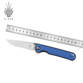 Kizer EDC Складной Нож Rapids V3594FC1 2022 Новый Карманный Нож Для Выживания Синий G10 Ручка 154 см Стальной Инструмент Для Кемпинга На Открытом Воздухе