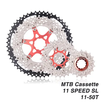 MTB 11 Скоростей 11-50 T SL Кассета Широкого Передаточного числа Сверхлегкий 11S Горный Велосипед Свободного Хода Запчасти для SRAM X1 XO1 XX1 m9000