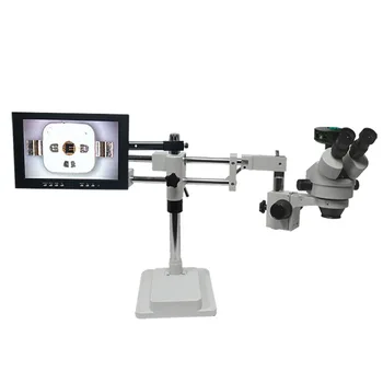 SANQTID бинокулярный тринокулярный микроскоп 48 миллионов пикселей, электронная материнская плата, ремонт мобильных телефонов, синхронный микроскоп