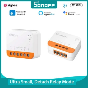 SONOFF MINIR4 Extreme Wi-Fi MINI Smart Switch Приложение eWeLink Дистанционное управление Внешним Переключателем Управление Отключением Режима Реле Smart Switch