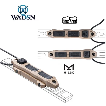 WADSN Новый Тактический Расширенный пульт дистанционного управления с двойным Переключателем Давления для DBAL A2 PEQ-15 PEQ16 M600 M300 Фонарик с Двойной кнопкой Переключения 2.5