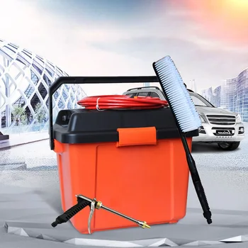Автомобильная стиральная машина с литиевой батареей, Перезаряжаемый Портативный беспроводной водяной пистолет высокого давления, насос для бытовой автомойки