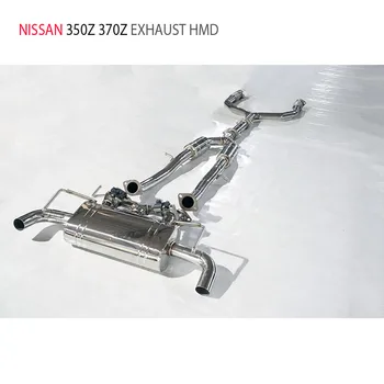 Автомобильные аксессуары HMD Выхлопная система для Nissan 350Z 370Z С коллектором каталитического нейтрализатора Автоматическая Модификация Глушителя