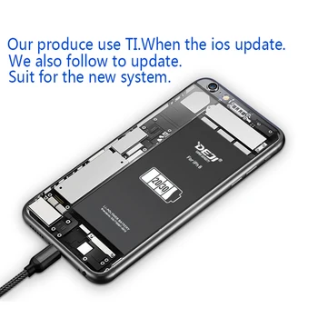 Аккумулятор DEJI для iphone 8 С Бесплатным набором инструментов Очень Высокой Емкости для Замены Аккумуляторов iphone 8plus 0 Циклов