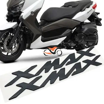 Аксессуары Для мотоциклов Боковая Крышка бака 3D Наклейка С Буквенным Логотипом XMAX Для Yamaha XMAX 125 250 300 400 2 Шт. Украшение Мотоцикла
