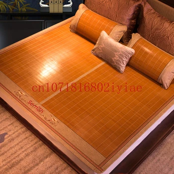 Бамбуковый коврик производство 100% натурального бамбука, летний матрас natural comfort