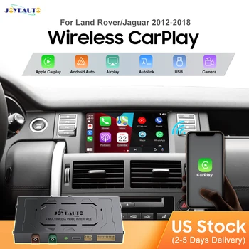 Беспроводная система JoyeAuto Apple CarPlay Android Auto Дооснащение Для Land Rover Evoque Discovery 5 Sport Harman Bosch Mirror-Link AirPlay