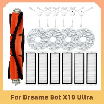Для Dreame Bot X10 Ультра Робот Пылесос Запасные Части Замена Аксессуаров Основная Боковая Щетка Hepa Фильтр Швабра Тряпки