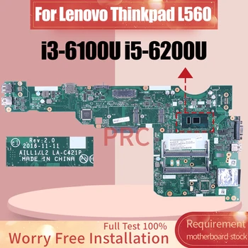 Для Lenovo Thinkpad L560 Материнская плата ноутбука LA-C421P LA-C421P 01LV948 01LV943 01LV938 i3-6100U i5-6200U Материнская плата ноутбука