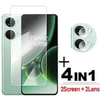 Для OnePlus Nord 3 Стекло 6,74 дюйма Полностью Клеевая Прозрачная Защитная Пленка Для экрана OnePlus Nord 3 Из Закаленного Стекла OnePlus Nord 3 Пленка для объектива