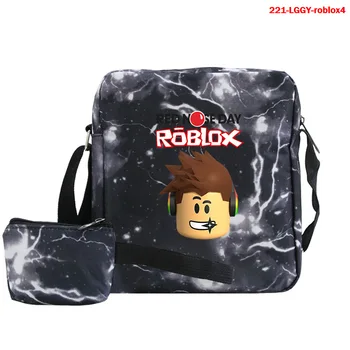 Игровая периферия с рисунком Roblox, Портативная сумка для хранения на молнии, школьный рюкзак для студентов, Повседневная сумка через плечо, Маленький кошелек, Подарок 3