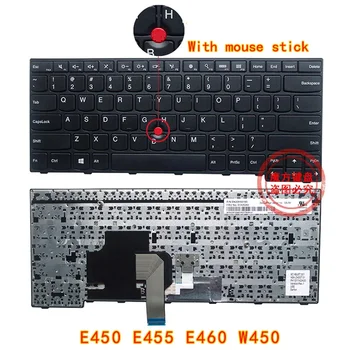 Новая клавиатура для ноутбука Lenovo ThinkPad E450 E450C E455 E460 E465 W450