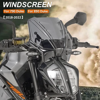 Новый Мотоциклетный Передний Обтекатель Ветрового Стекла Fly Wind Дефлекторный Экран ДЛЯ 790 Duke 890 Duke 2018 2019 2020 2021 2022