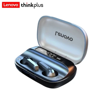 Обновление Беспроводных наушников Lenovo QT81 TWS Bluetooth 5.0, стерео Спортивные Водонепроницаемые наушники, Зарядка мобильных телефонов, гарнитуры 1200 мАч