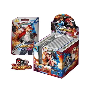 Оригинальная коробка King Of Fighters, Карточная игра, Бумажные детские игрушки, коллекция фэнтези для девочек, коллекция научной фантастики для мальчиков, Рождественский подарок