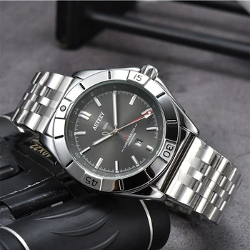Оригинальные Брендовые роскошные мужские часы Со стальным ремешком, водонепроницаемые Мужские часы с автоматической датой, часы AAA, Винтажный Дизайнерский подарок, Советую