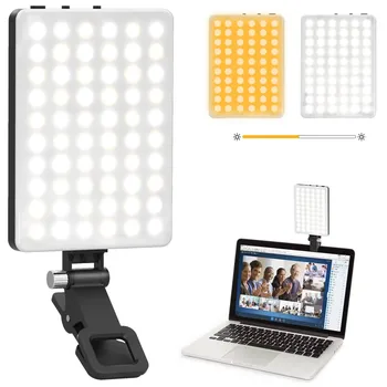 Перезаряжаемый светильник для Селфи для iPhone iPad, ноутбука, планшетного компьютера Clip 3 Light