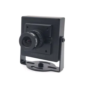 Проводная мини-камера видеонаблюдения REDEAGLE 700TVL CMOS с металлическим корпусом и объективом 3,6 мм