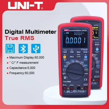 Промышленный цифровой мультиметр серии UNI-T UT171, допуск 60 К, высокоточный тестер сопротивления истинной среднеквадратичной частоты