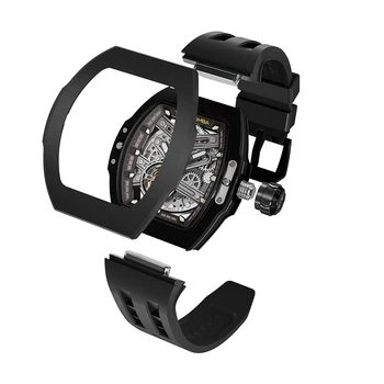 Роскошные повседневные часы бренда TSAR BOMBA, самодельные четырехмерные быстросъемные часы, полностью автоматические механические часы, мужской тренд