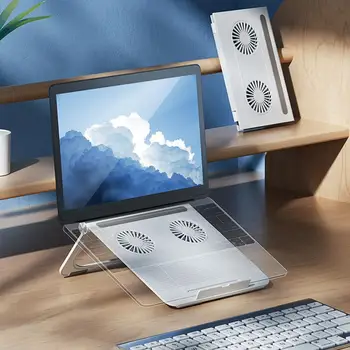 Уникальный кулер для ноутбука Регулируемая высота Мощная подставка для ноутбука Складной дизайн Радиатор