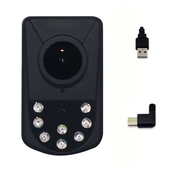Устройство ночного видения Веб-камера Full HD 1080p, Надеваемая на тело, Android USB-камера, Цифровая UVC-камера, Носимая мини-Камера