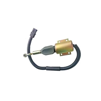 Электромагнитный клапан отключения подачи топлива RE502474 RE516083 24V для John Deere 120 160LC 230LC